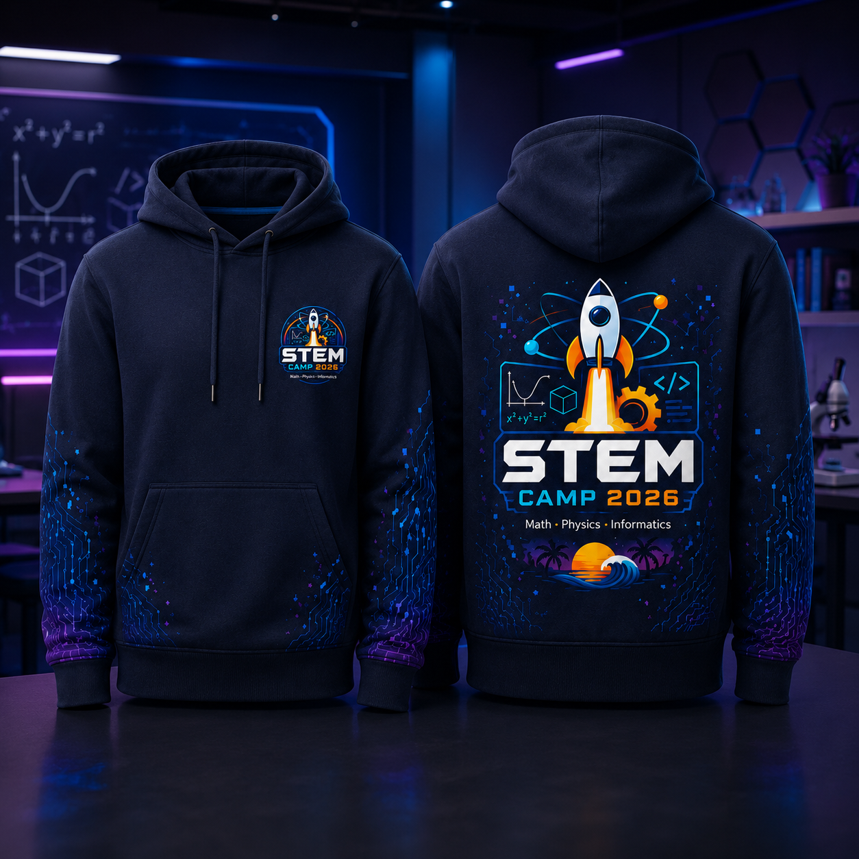 Худи STEM Camp 2026